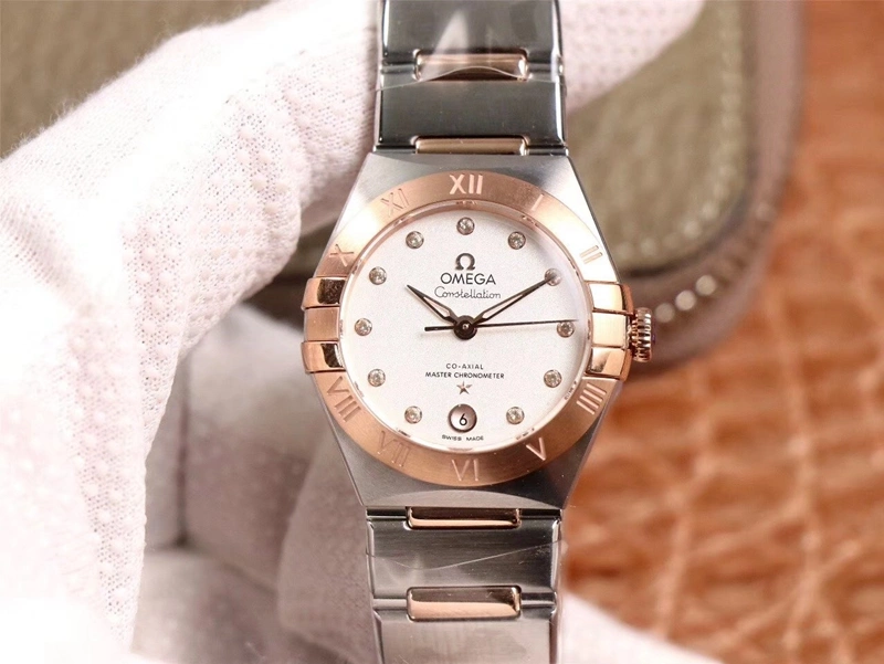 Omega Constellation 131.20.29.20.52.001 3S Factory V5 1:1 Best Edition Replica Watch White dial Swiss NH05